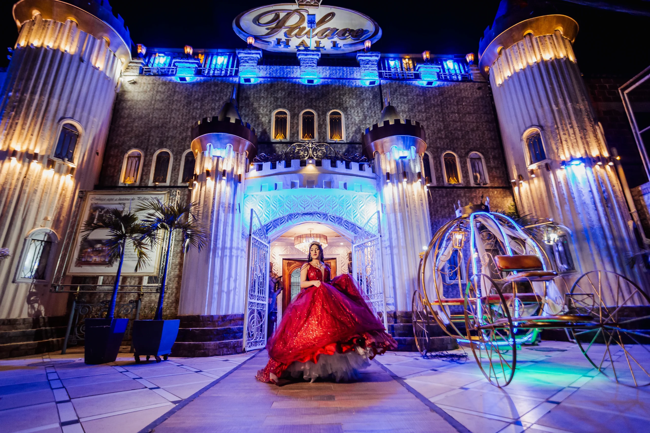 Fachada inspirada em Neuschwanstein